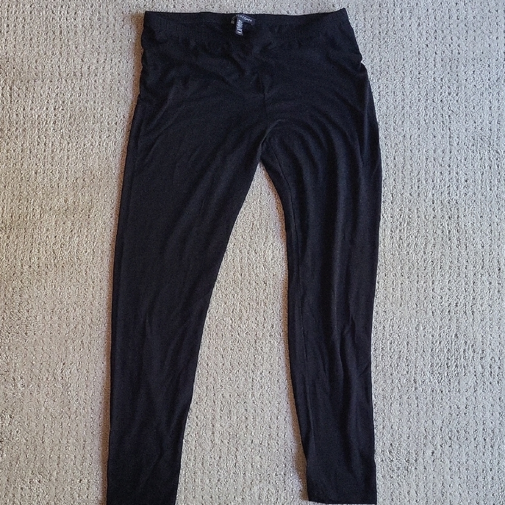 Eileen Fisher Black Leggings